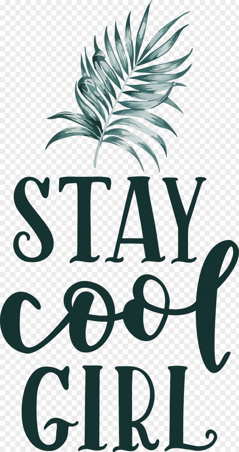 Stay Cool Girl Fashion PNG
