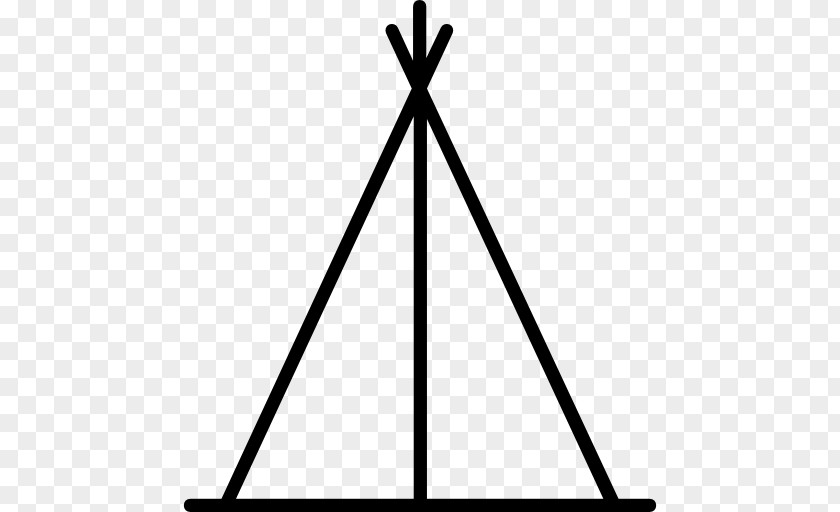 Tipi Monochrome Photography Black And White Triangle PNG