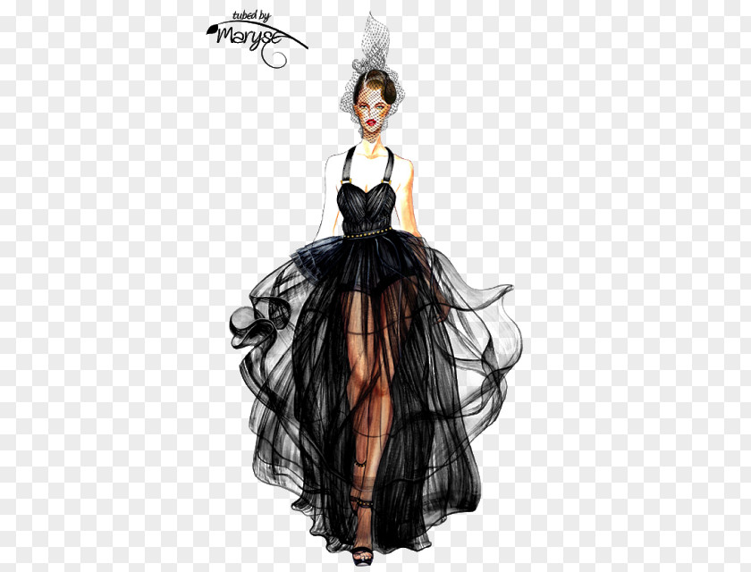 Design Fashion Illustration Sketch Drawing PNG