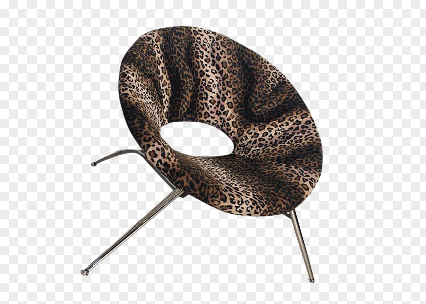 Leopard Print Chair Design Brief Product Photograph PNG