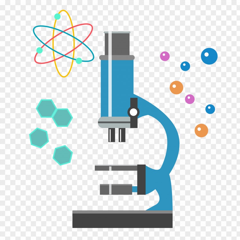 Present Research Microscope Vector Graphics Image Scientist PNG