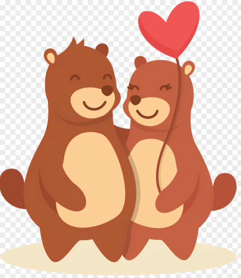 Animal Figure Bear Cat And Dog Cartoon PNG