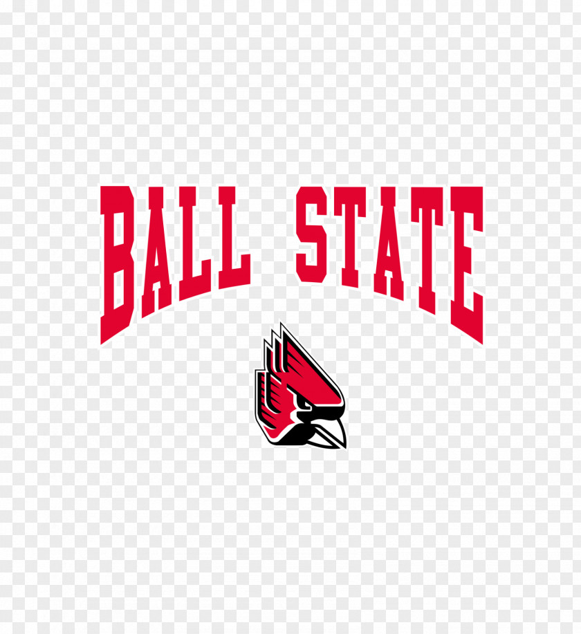 Ball State Cardinals University Baseball Logo Cornhole Brand PNG