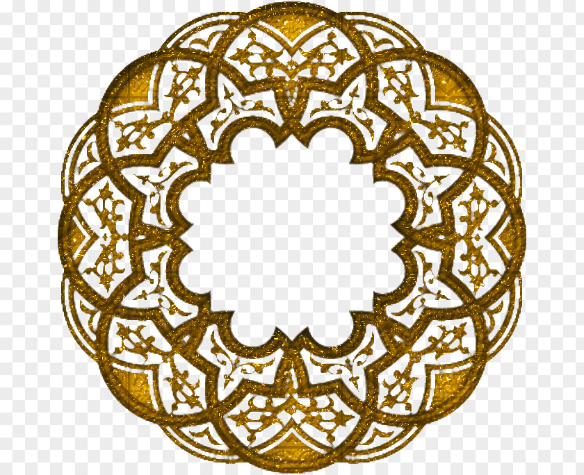 Design Stencil Medallion Art Pattern PNG