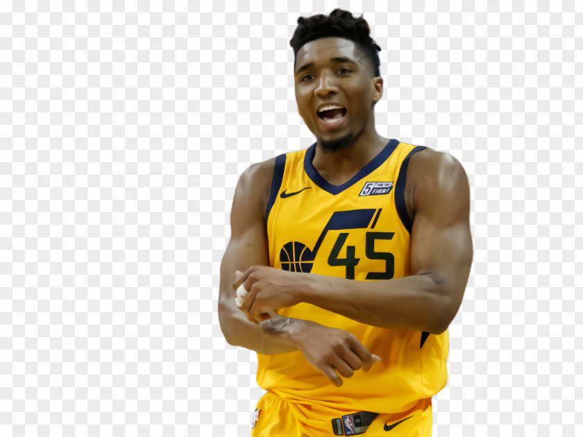 Gesture Sports Equipment Donovan Mitchell Basketball Player PNG