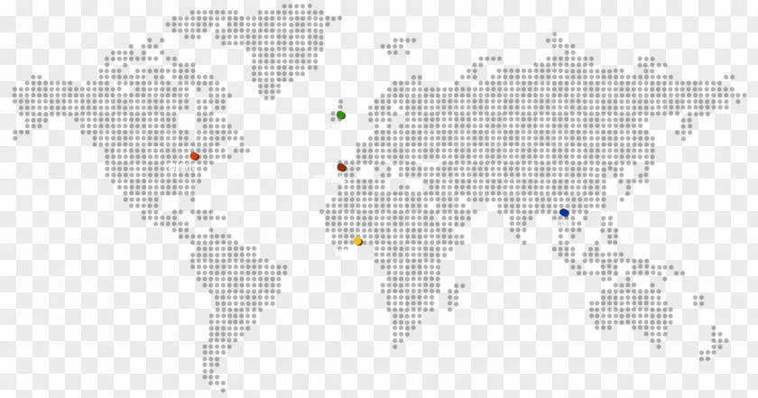 Map World Black Stock Illustration PNG