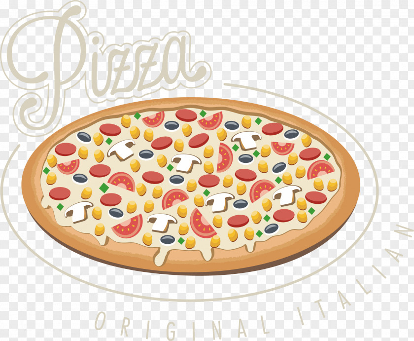 PIZZA Vector Pizza Hamburger Fast Food PNG