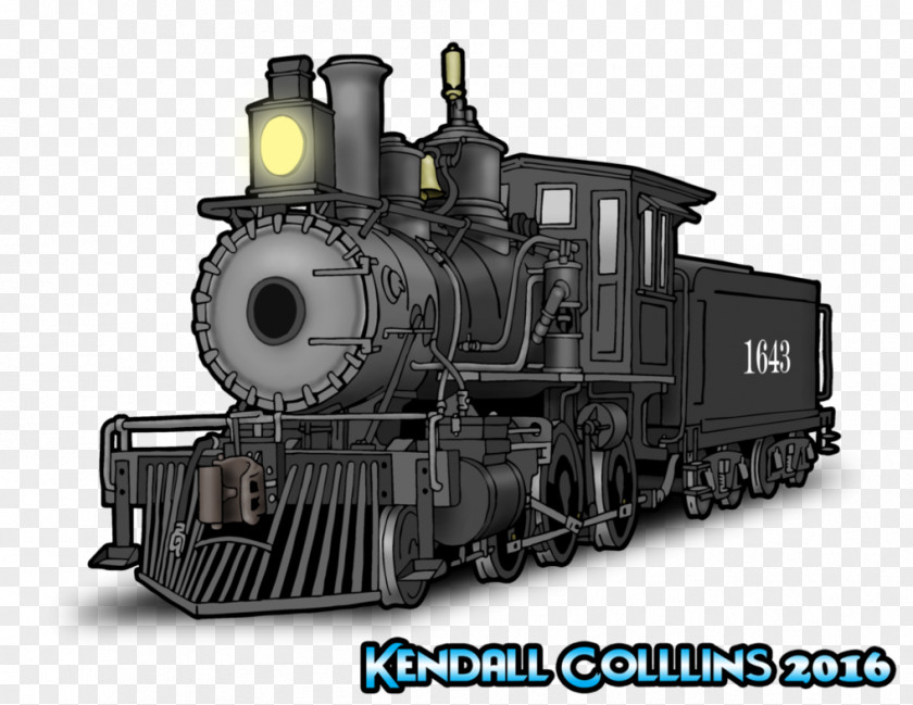 Trains Ghost Train Locomotive Rolling Stock Drawing PNG