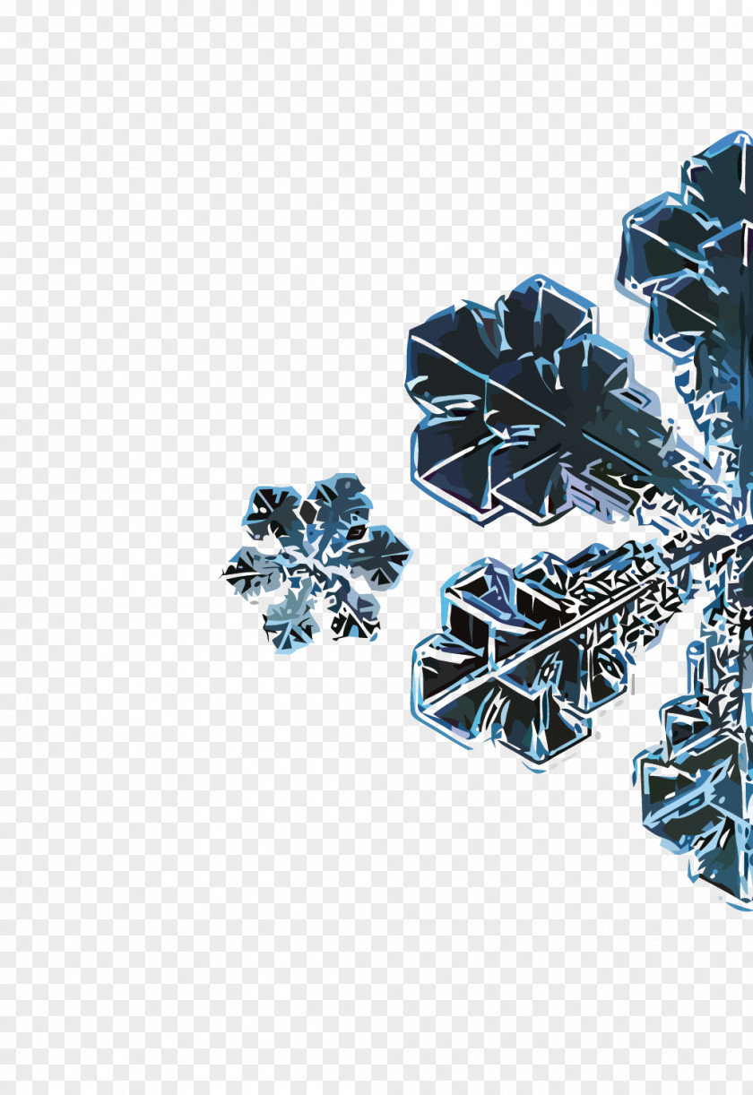 Vector Snowflakes Smoothie Milkshake Ice Snow PNG