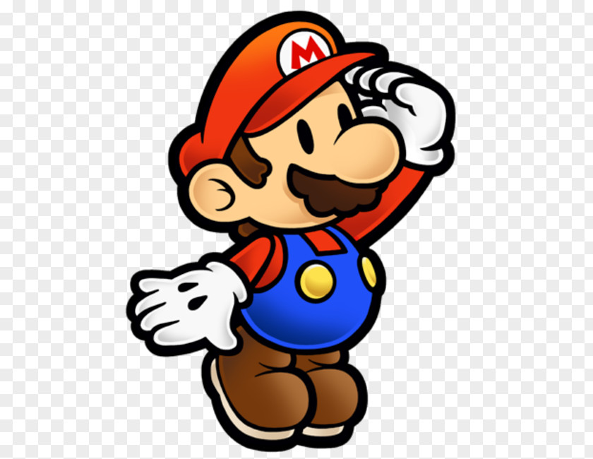 Falling Clipart Paper Mario: The Thousand-Year Door Super Mario Bros. PNG