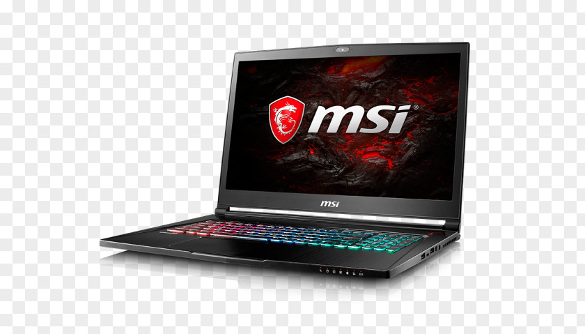 Laptop MSI GS73VR Stealth Pro 4K Resolution GS63 PNG