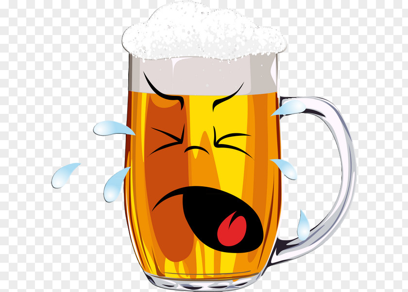 Beer Pint Glass Emoticon Smiley Clip Art PNG
