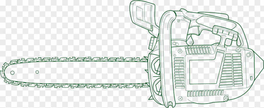 Chainsaw Coloring Book Drawing Clip Art PNG