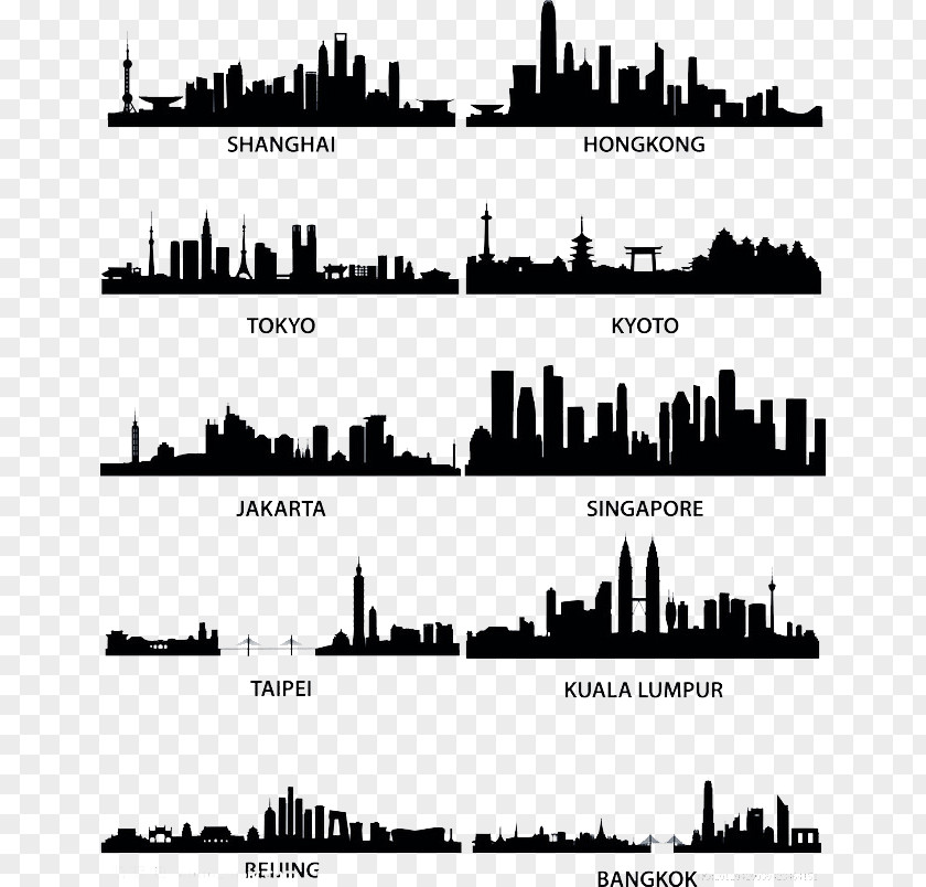 City Silhouette Cities: Skylines Royalty-free PNG