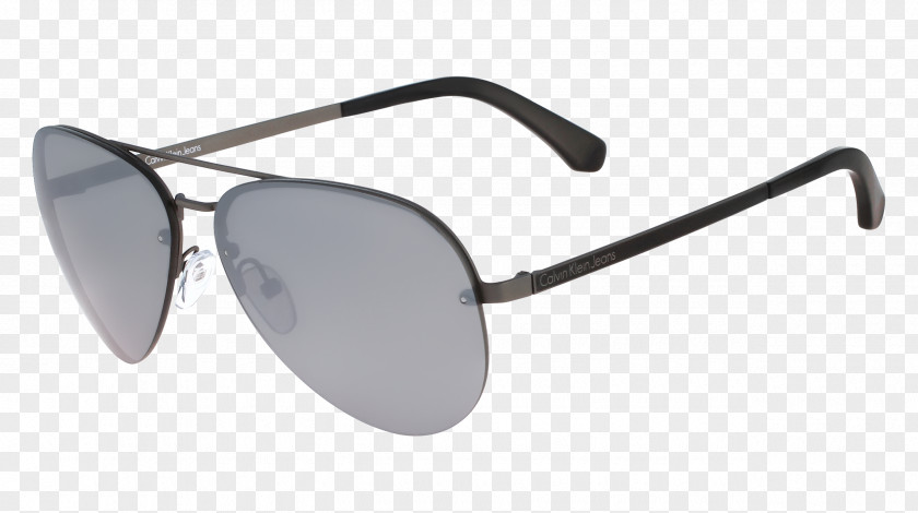 Klein Aviator Sunglasses Chopard Mirrored PNG