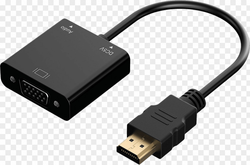 USB Laptop Power Cord VGA Connector HDMI To Rankie GoldPlated Active HDTV Adapter Convert Graphics Cards & Video Adapters PNG