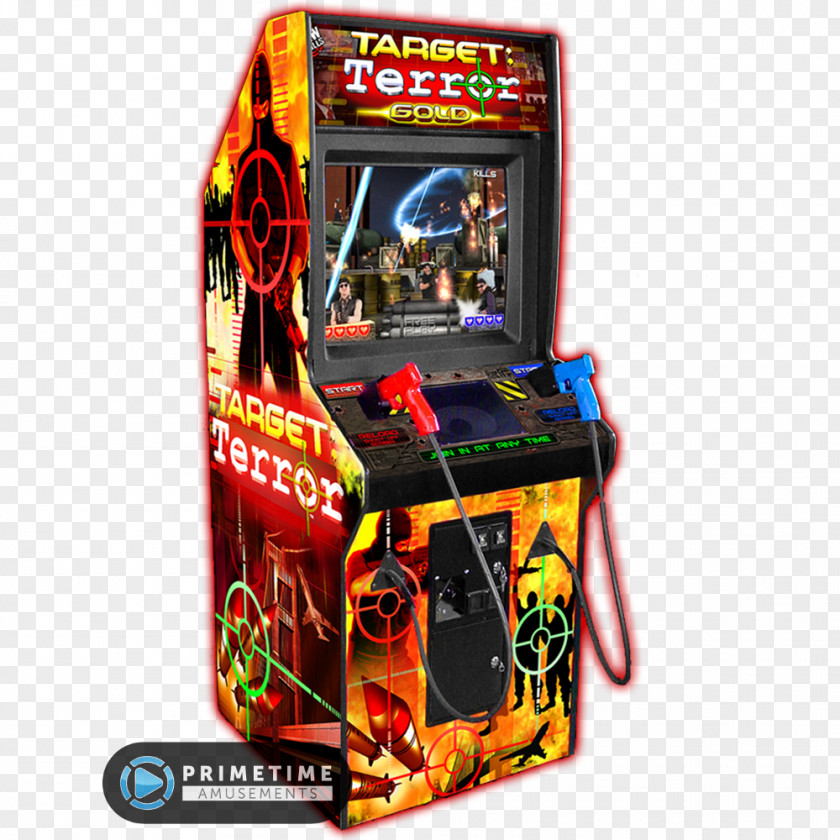 Golf Green Arcade Game Target: Terror Aliens Video Shooter PNG