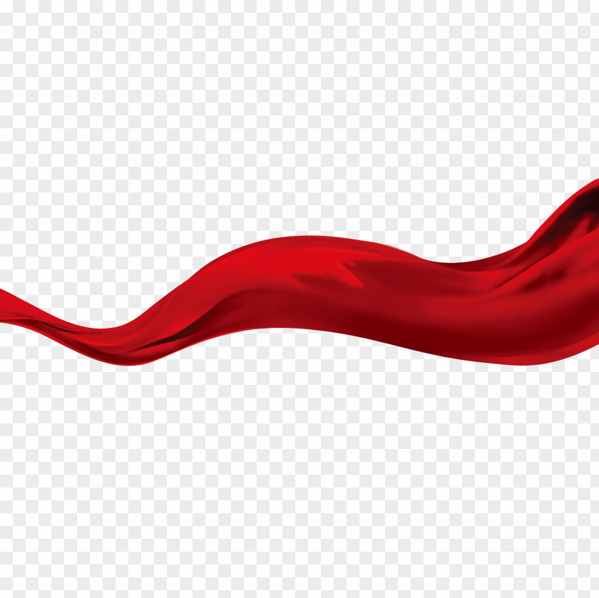 Red Ribbon Scarf Gratis PNG