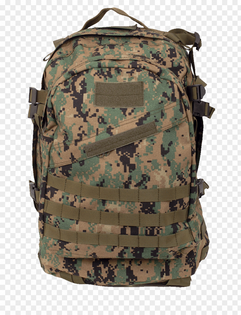 Woodland Backpack TRU-SPEC Military MOLLE Nylon PNG