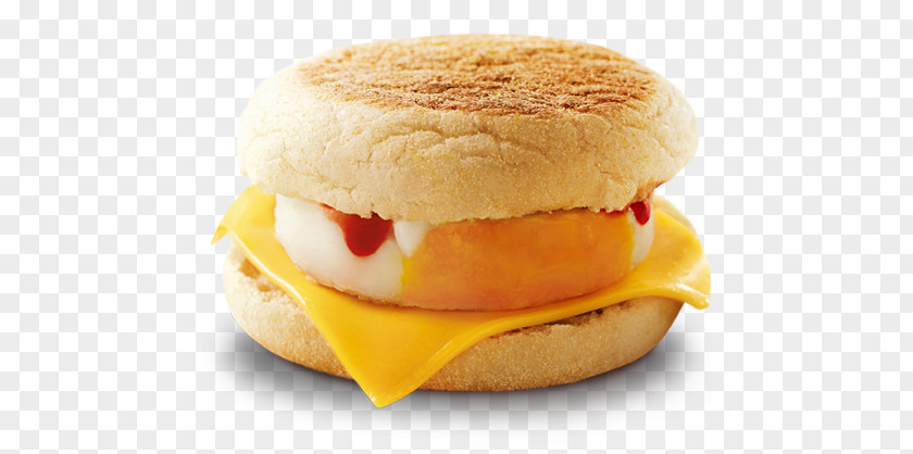 Breakfast Cheeseburger English Muffin Fast Food McGriddles Sandwich PNG