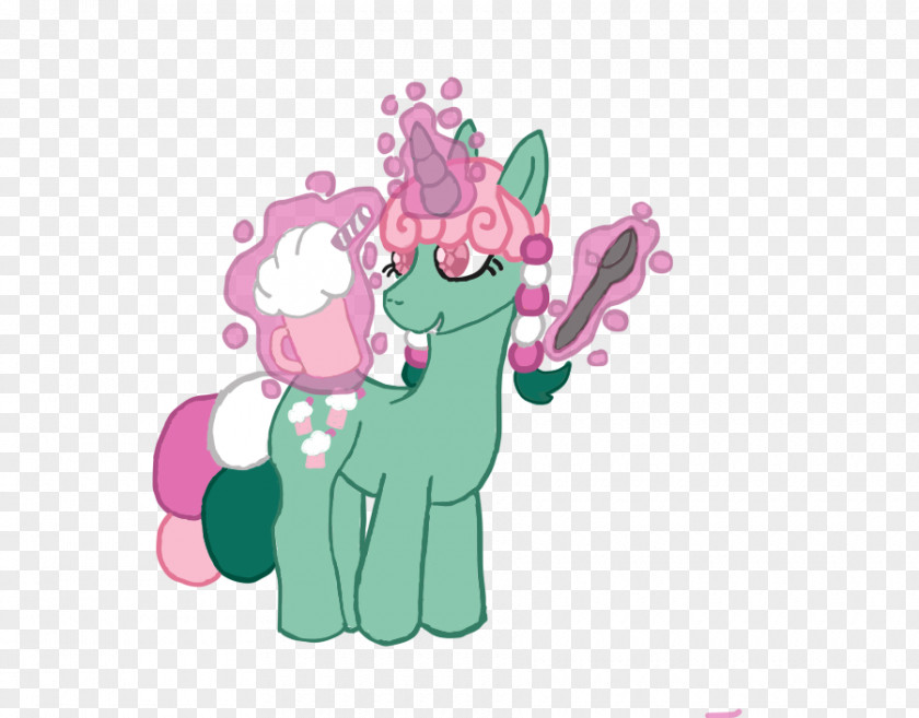 Fizzy Pony Power Ponies Line Art Color PNG