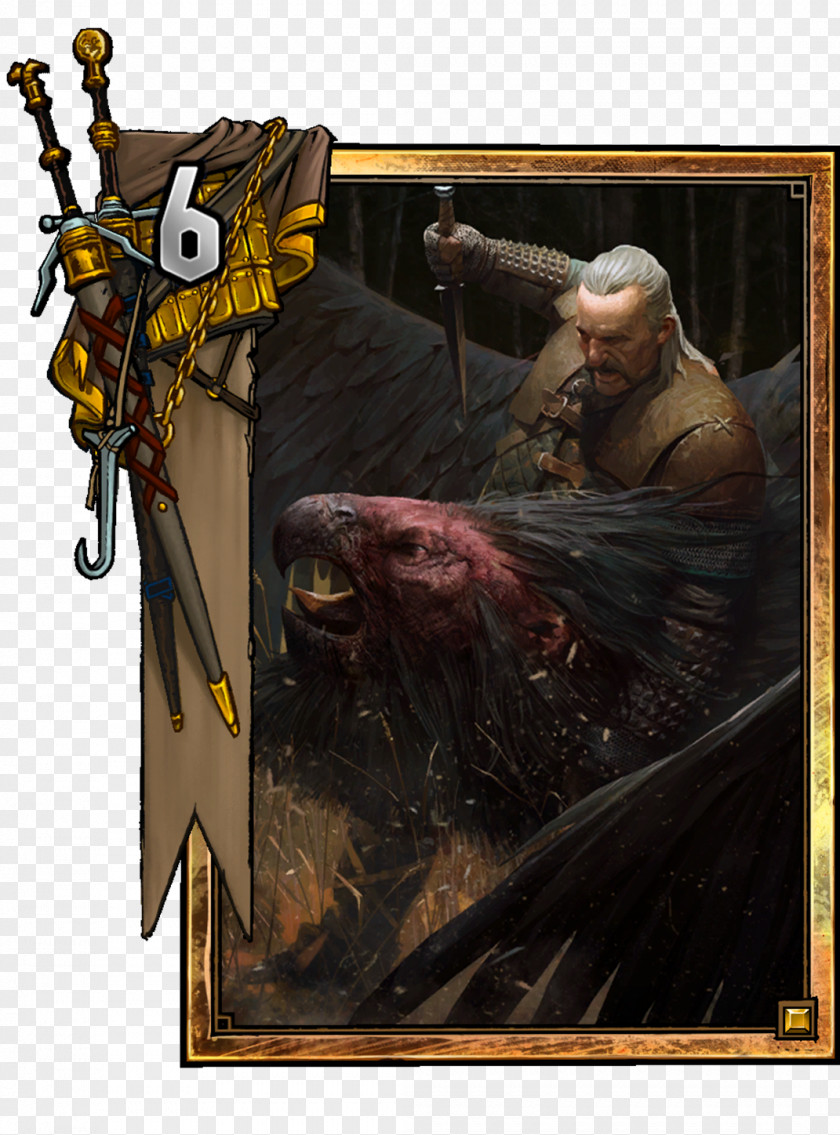 Hearthstone Gwent: The Witcher Card Game 3: Wild Hunt Geralt Of Rivia DIMM PNG