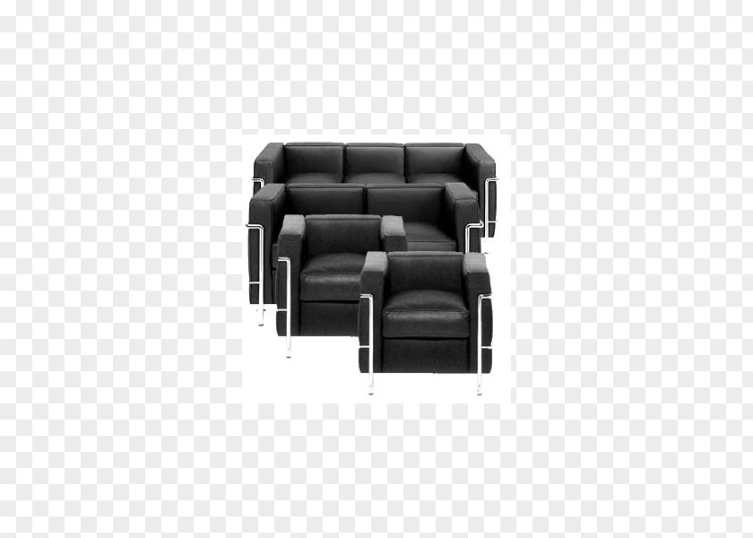 Le CorBusier Bauhaus Recliner Chaise Longue Couch Furniture PNG