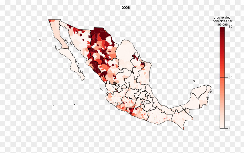 Map Mexican Drug War Mexico PNG