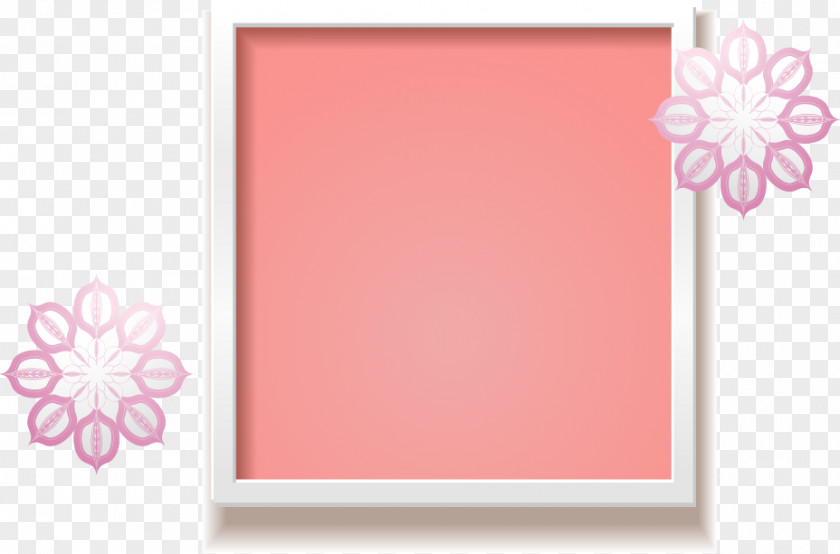 Small Pink Frame Icon PNG