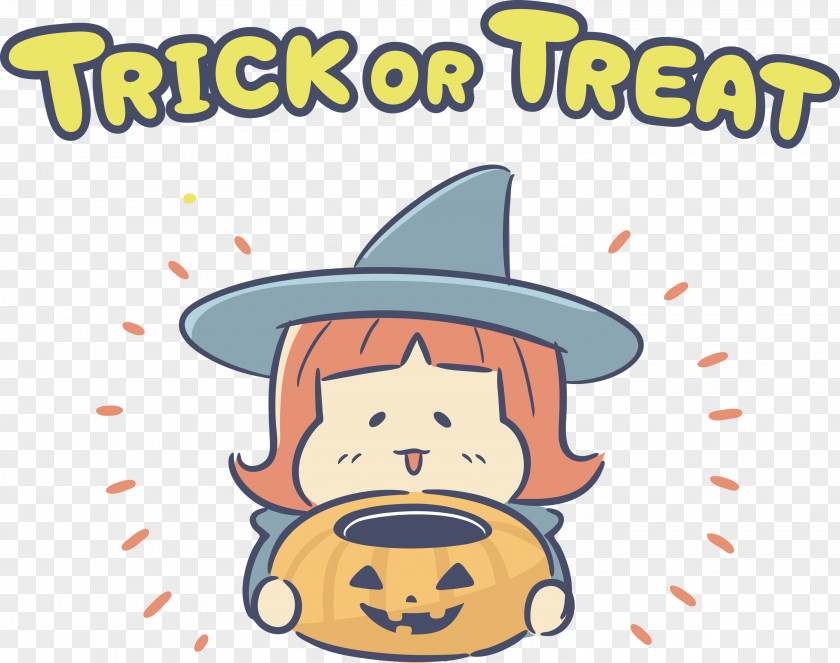 TRICK OR TREAT Happy Halloween PNG