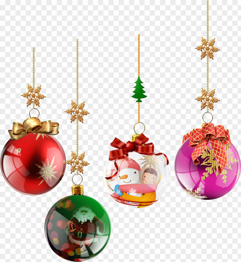 Cute Christmas Crystal Ball Santa Claus Ornament Rede Feto Bolas PNG