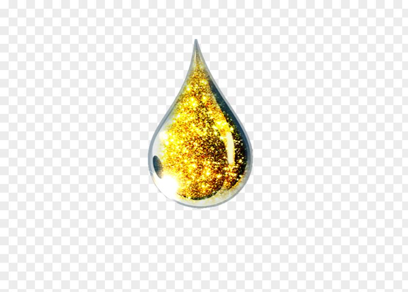 Gold Drops Flash Essential Oil PNG