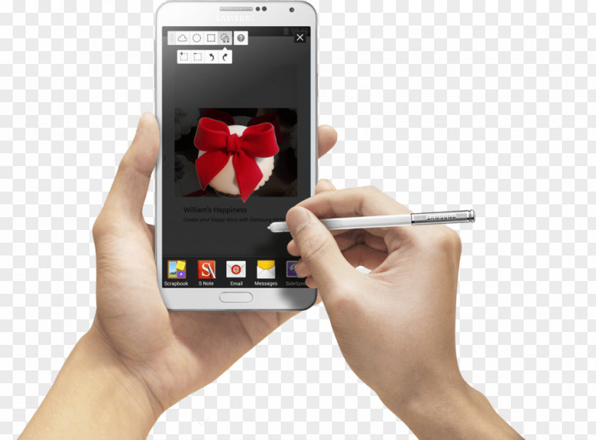 Samsung Galaxy Note 3 Stylus IPhone Telephone PNG