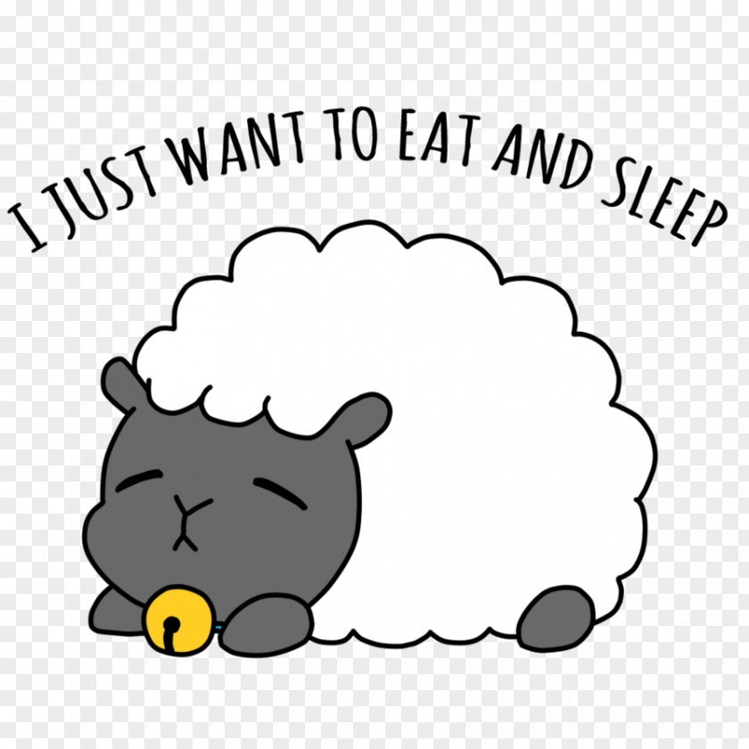 Sheep Counting Whiskers Sleep Felt PNG