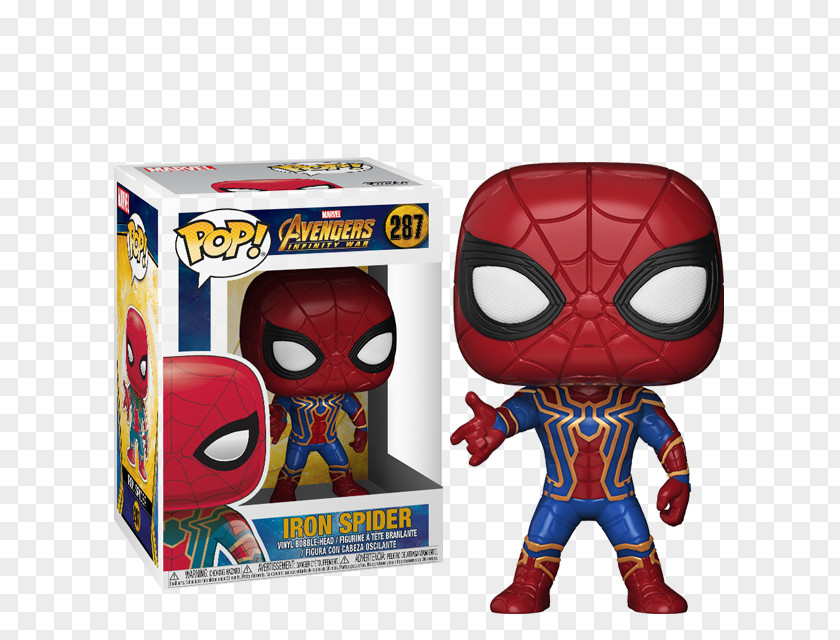 Spider-man Spider-Man Iron Man Thanos Funko Spider PNG
