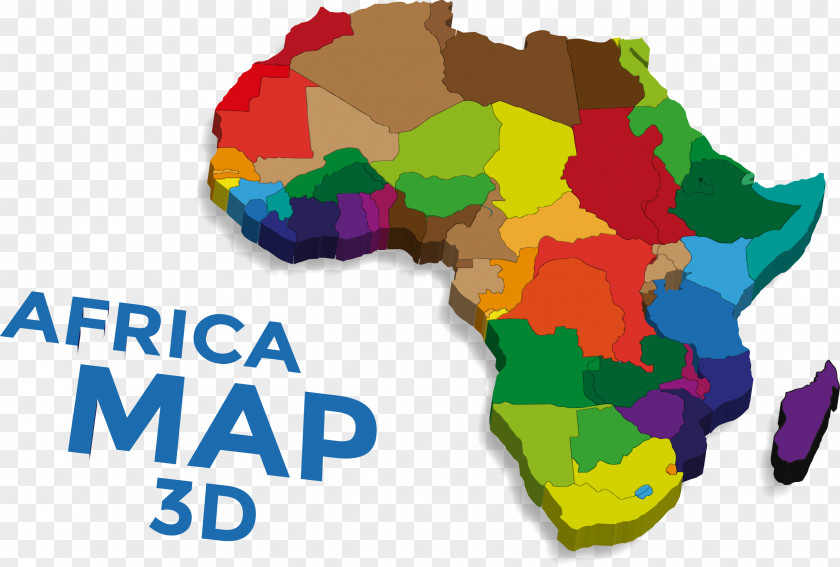 Vector Map Of Africa Euclidean PNG
