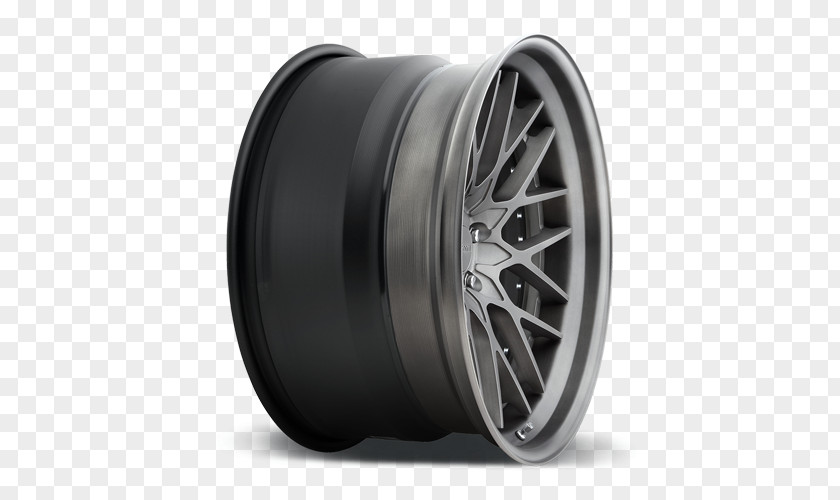 Car Rotiform, LLC. Forging Brushed Metal Custom Wheel PNG