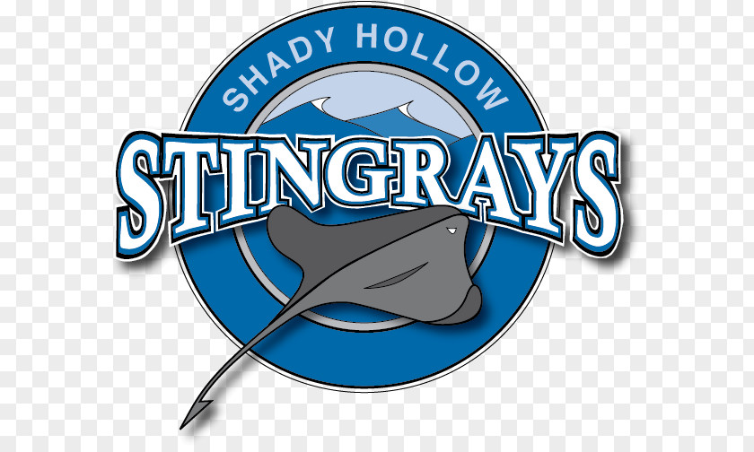 Design Logo Myliobatoidei Blue Stingray Organization PNG