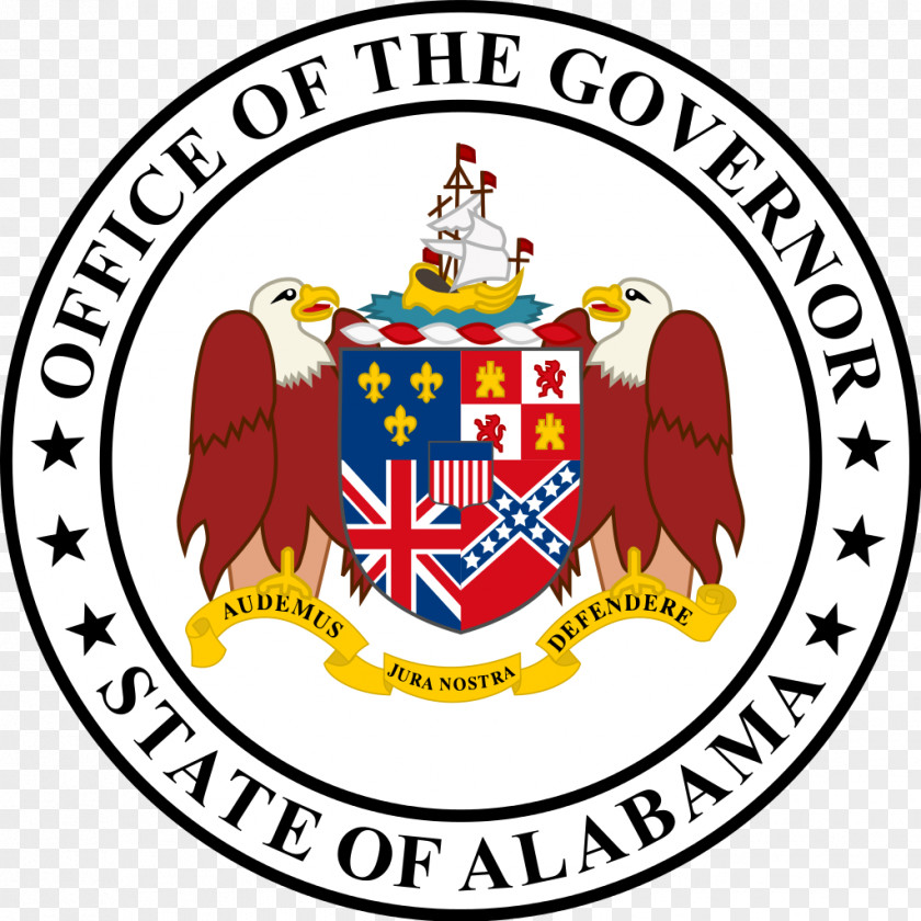 Governor Of Alabama Lieutenant Coat Arms PNG