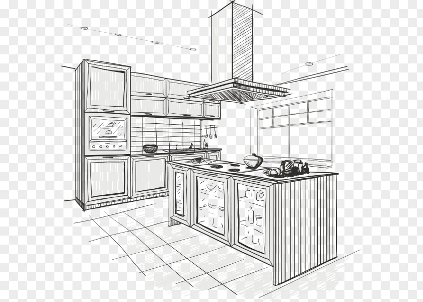 Kitchen Interior Design Services Furniture Renovation PNG
