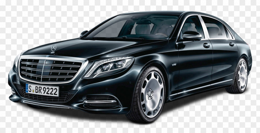 Mercedes Maybach S600 Black Car 2017 Mercedes-Benz S-Class 600 PNG