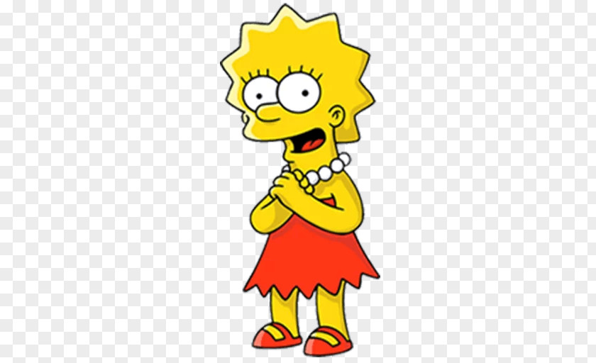 Bart Simpson Lisa Marge Maggie Homer PNG
