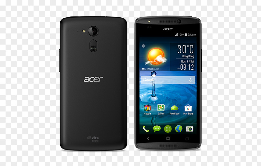 Black Liquid Acer A1 Android Smartphone Telephone PNG