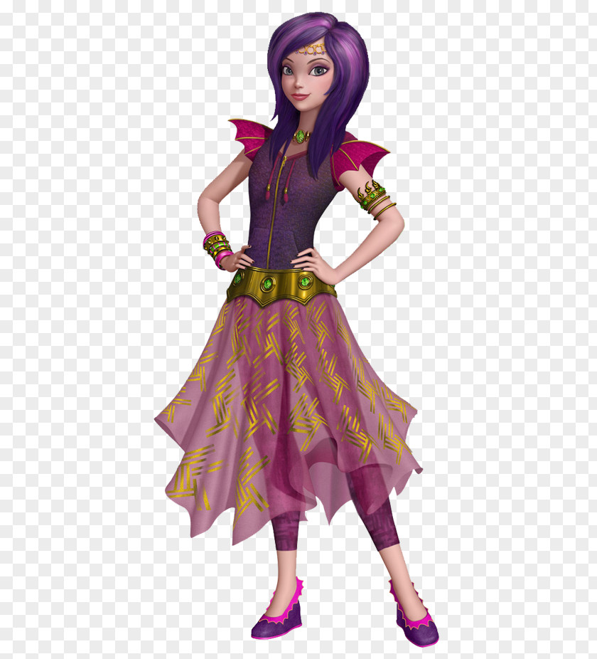 Descendants Mal Belle Evie Genie PNG