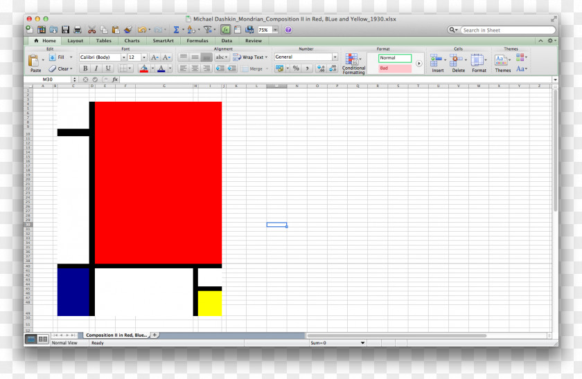Excel Artist Painting Cubism Abstract Art PNG