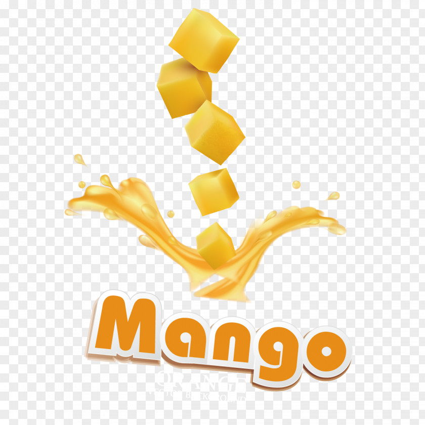 Mango And Orange Posters Vector Material Download Juice Poster PNG