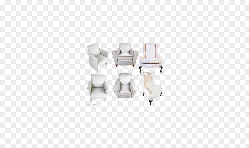 Physical Sofa Set Wing Chair Furniture Couch PNG