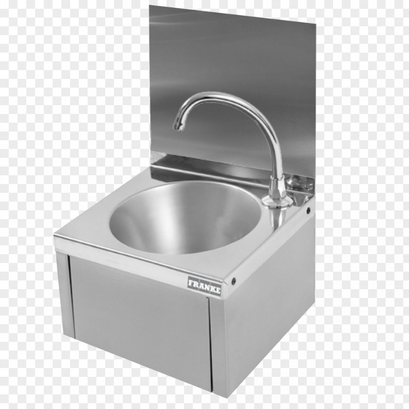 Sink Stainless Steel Hand Washing Tap PNG