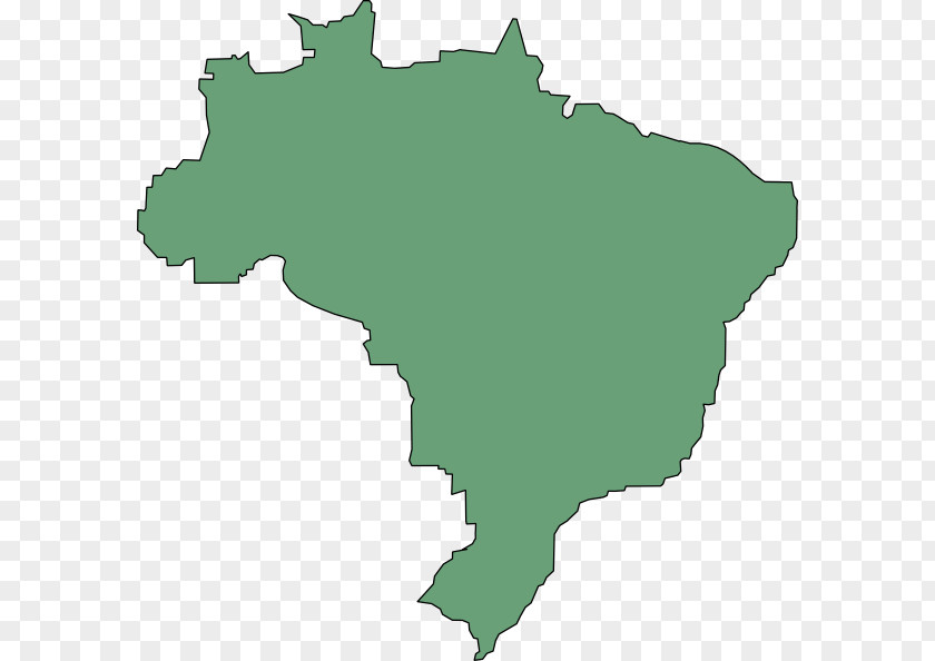 Brazil Map Cliparts Vector Clip Art PNG