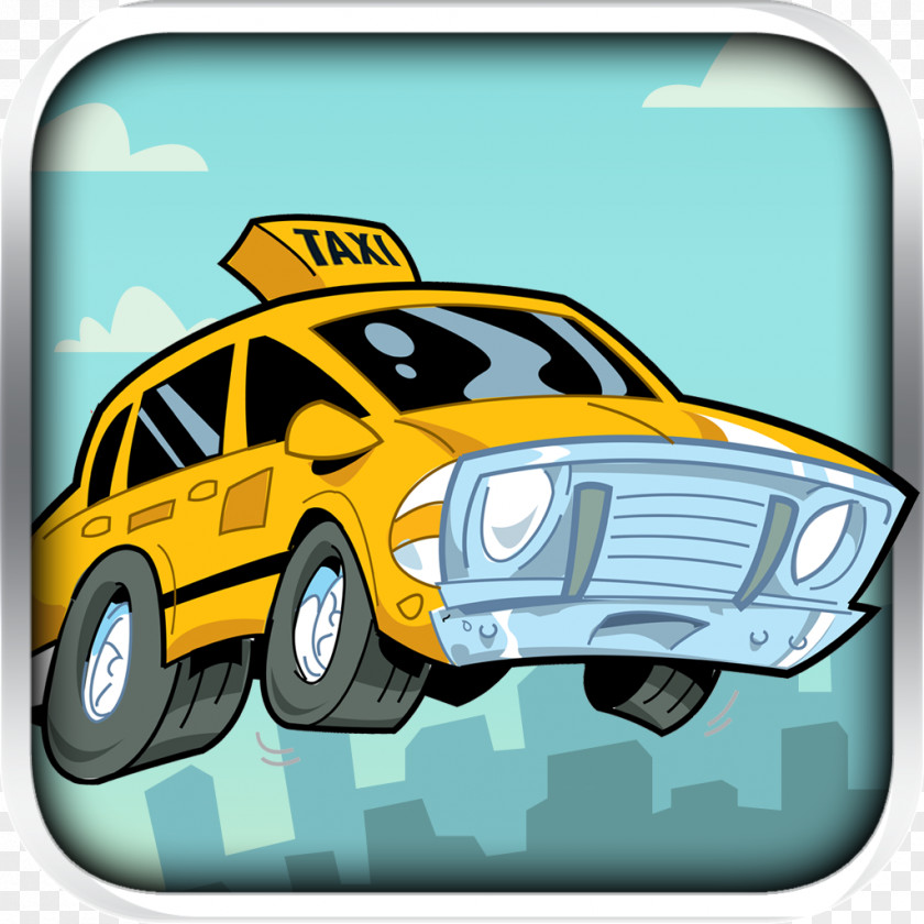 Cartoon Taxi Run For Your Wife INSANE TAXI Battalion Text Ticket PNG